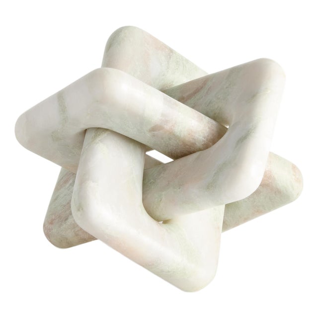 Jarvis Marble Knot Sculpture For Sale