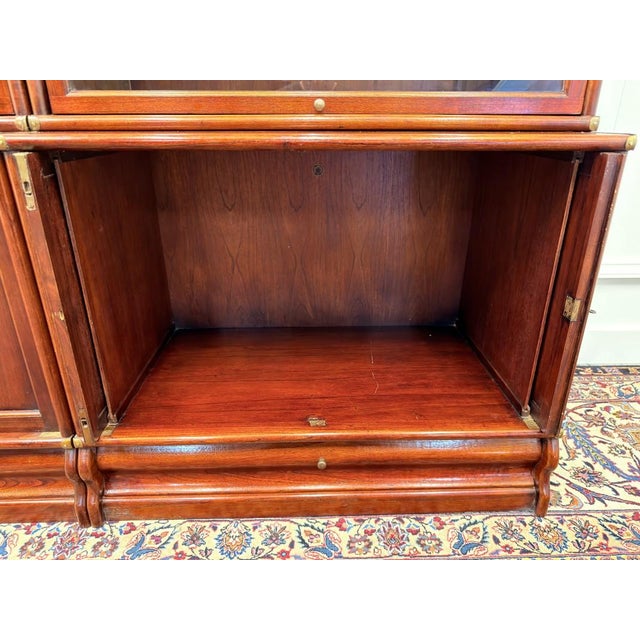 English Bookcase from Globe Wernicke, Set of 4 For Sale - Image 17 of 18