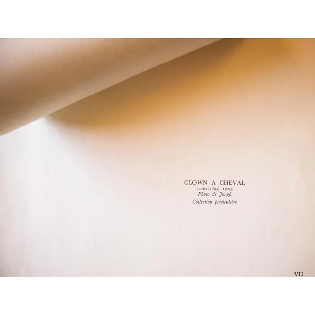 1950s 1955 After Pablo Picasso, "Clown a Cheval" 2nd French Edition Period Offset Lithograph For Sale - Image 5 of 8