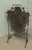 Victorian Arts and Crafts Gothic Iron Shield Fire Screen, 1880 For Sale - Image 4 of 7