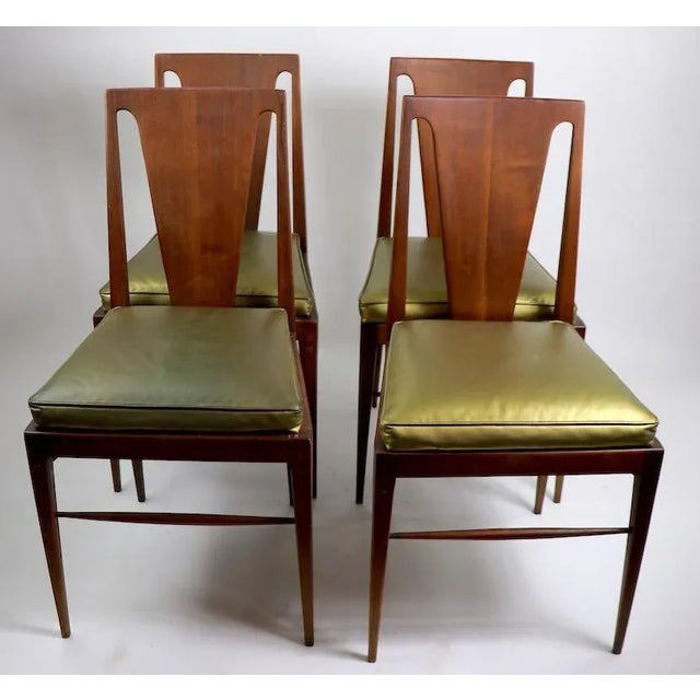 Set of Four Mid Century Dining Chairs Attributed to Harvey Probber For Sale - Image 10 of 13