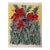 Colorful Floral Painting Poppies by C. Carrillo For Sale