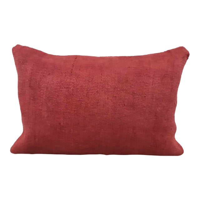 Turkish Red Modern Hemp Pillow For Sale