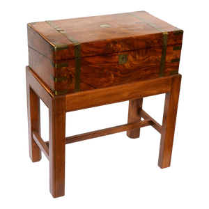 Antique Lap Desk With Stand