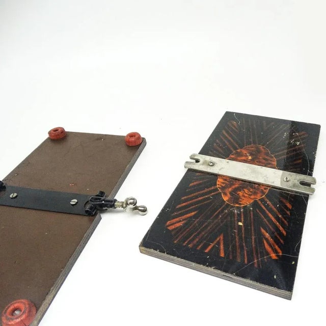 Art Deco Paper Press, Poland, 1930s For Sale - Image 4 of 11