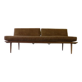 Mid Century MODEN WALNUT DAYBED sofa For Sale