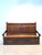 Brown Antique Carved Oak Monks Bench with Storage Chest For Sale - Image 8 of 8