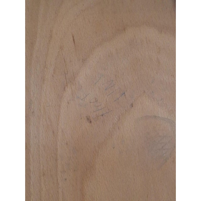 Brown Bistro Chairs in Beech from Luterma, 1950s, Set of 8 For Sale - Image 8 of 16