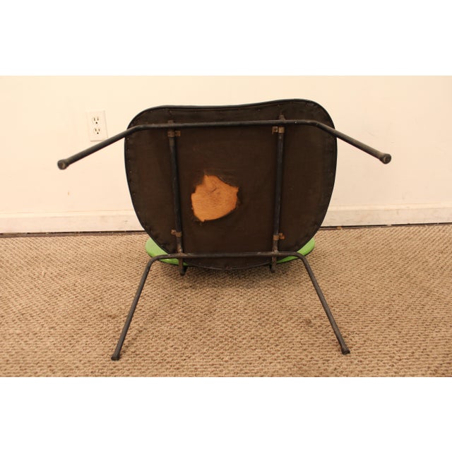 Paul McCobb-Style Mid-Century Danish Lime Green Side Chair For Sale - Image 10 of 11