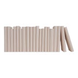 Decorative Books - Seashell Paper Wrapped Books - Pink Books By The Foot For Sale