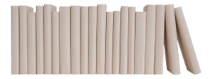 Decorative Books - Seashell Paper Wrapped Books - Pink Books By The Foot