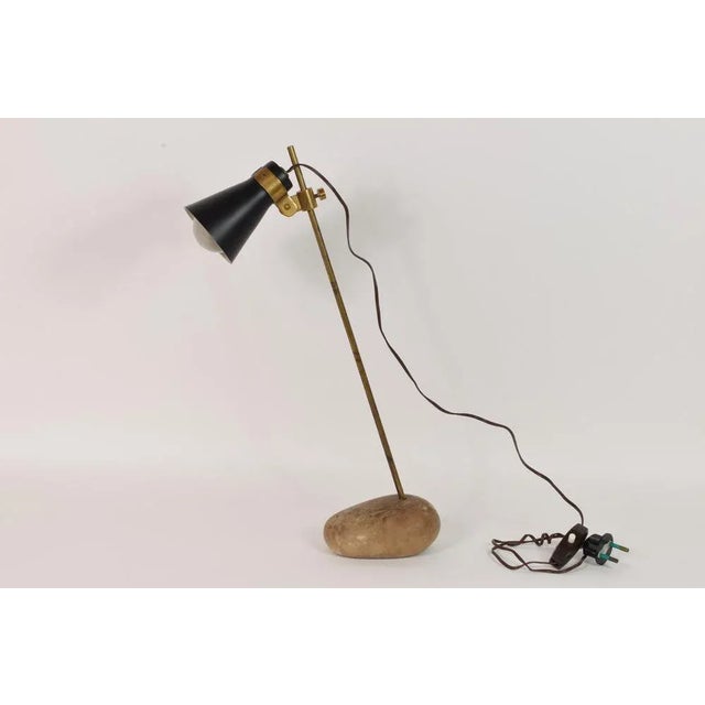Italian Sasso Table Lamp by Luigi Caccia Dominioni for Azucena, 1940s For Sale - Image 12 of 12