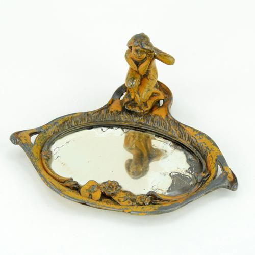 Late 19th Century Art Nouveau Mirror For Sale - Image 5 of 10