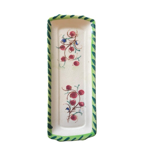 Vintage HAKUSAN Tray Salt and Pepper Shakers. In good vintage condition. There is crazing but no chips or cracks. Marked...