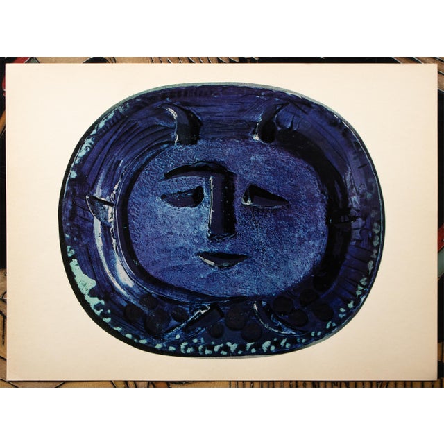 1950 Set of 8 Swiss Prints of Picasso's Ceramic Platters For Sale In Dallas - Image 6 of 18