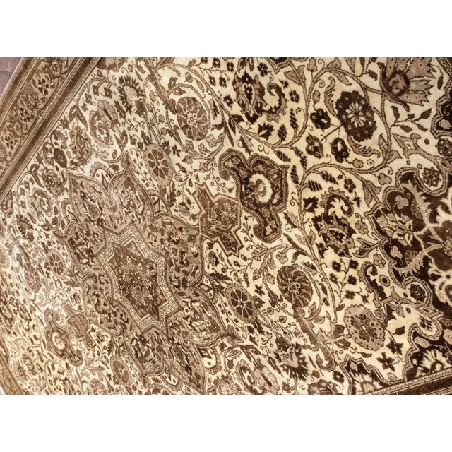 Handmade Turkish Rug - 117" X 77" For Sale - Image 9 of 12