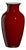 Carlo Moretti Cinesi Vase in Dark Red For Sale