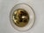 Gold Vintage Brass Flush Mount from Kaiser, 1950s For Sale - Image 8 of 14