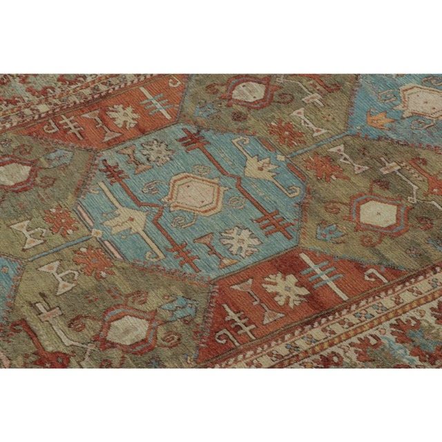 Rug & Kilim Antique Turkish Rug With Geometric Medallion & Floral Borders - Rug & Kilim For Sale - Image 4 of 7
