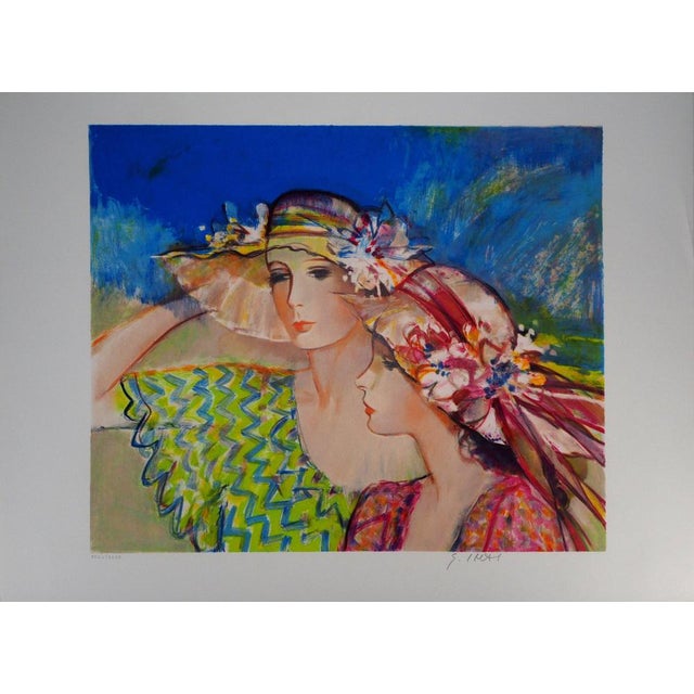 Imai Sachiko, Jeunes femmes, Lithograph For Sale - Image 7 of 7