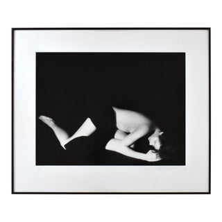 Vintage Nude Black and White Silver Gelatin Photograph by Hope Sutton Brewster, 1989 For Sale