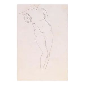 'Standing Nude' by Victor DI Gesu, Paris, Louvre, Salon D'Automne, Académie Chaumière, Los Angeles County Museum of Art, San Francisco Art Association