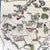 Beige 1937 Embroidered New Jersey Pictorial Map Bamberger Folk Art Textile Large 21.5x31.5” For Sale - Image 8 of 12