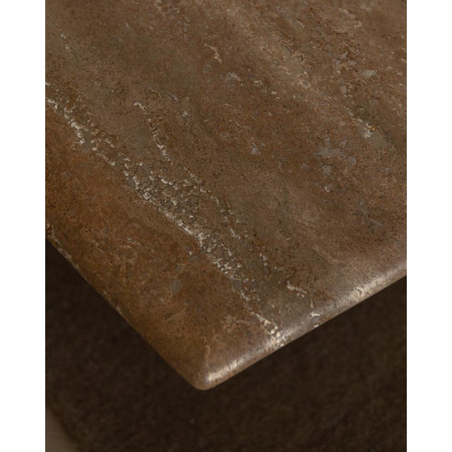 Vintage Travertine Coffee Table, 1970s For Sale - Image 13 of 18