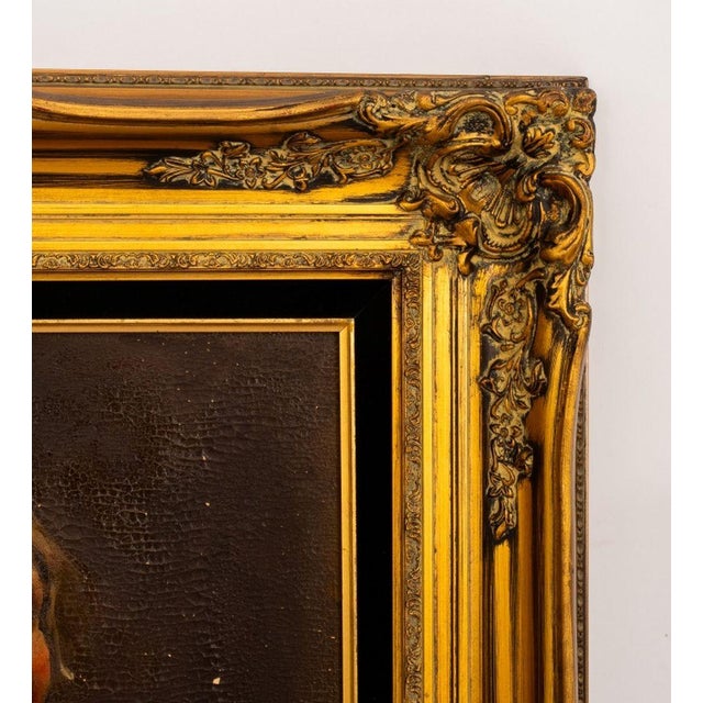 Arthur Sarnoff Female Portrait Oil on Canvas, 1934 For Sale In New York - Image 6 of 9