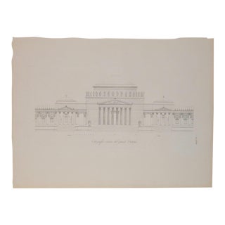 19th Century Copper Plate Engraving "The Great Oratory" For Sale