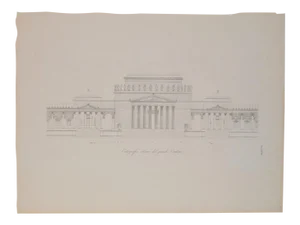19th Century Copper Plate Engraving "The Great Oratory"