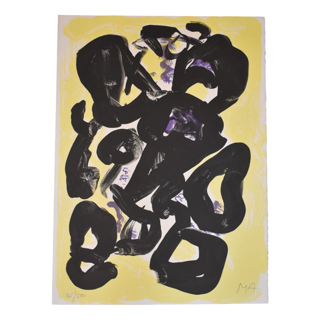 Mogens Andersen, Composition, 1990s, Lithograph For Sale