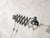 Bauhaus Industrial Black Scissor Wall Lamp with Extendable Harmonica from Adem, Netherlands, 1940s For Sale - Image 3 of 13