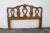 Brown Kent Coffey French Carved Cherry Full Queen Size Headboard 3623 For Sale - Image 8 of 8