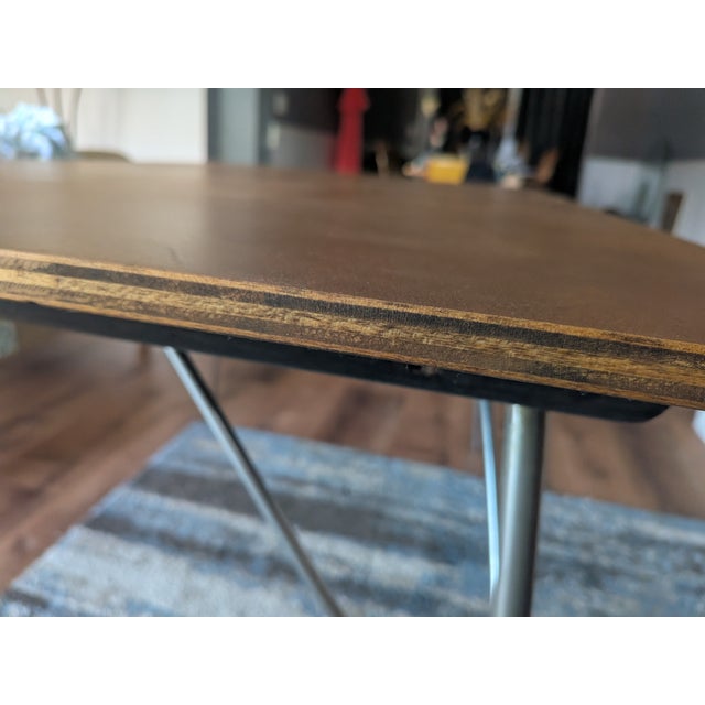 Mid Century Attributed to Herman Miller Dining Table 1947 For Sale - Image 9 of 11