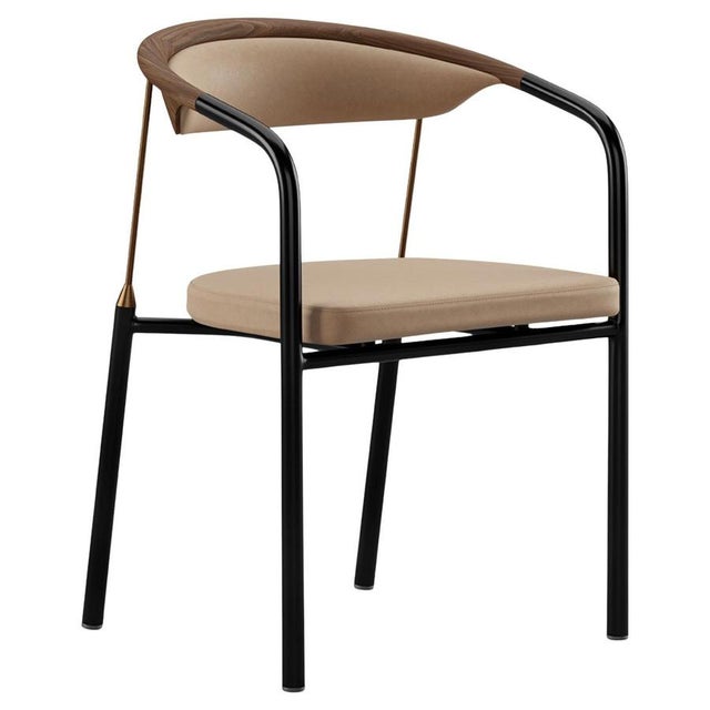 Chairman Chair in Walnut with Upholstery in Lime by Henrik Tengler for One Collection For Sale - Image 16 of 16