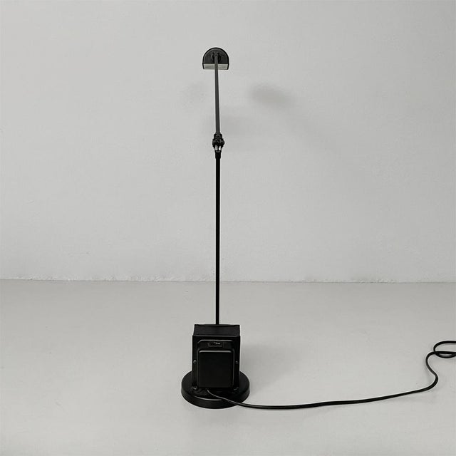 Metal Italian Modern Table Lamp Daphine Classic by Tommaso Cimini for Lumina, 1980s For Sale - Image 7 of 15