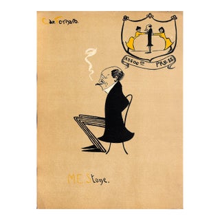 Mid 20th Century m.e. Stone by Carlo De Fornaro Reproduction Print For Sale