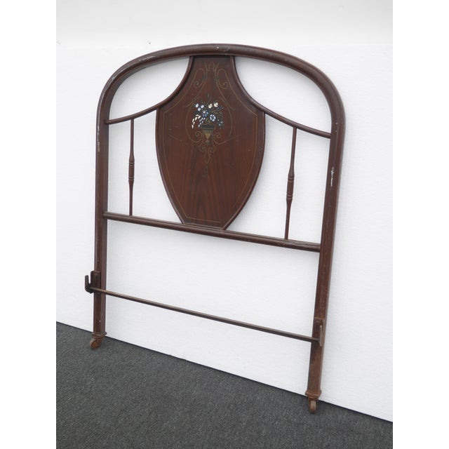 Vintage French Style Twin Headboard & Foot Board Chairish