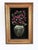 Modern Danish Artist, Still Life Composition, 1960s, Oil Painting on Velvet, Framed, Set of 2 For Sale - Image 3 of 13