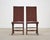 Set of Eight French Provincial Leather Oak Curule Dining Chairs For Sale In Sacramento - Image 6 of 18