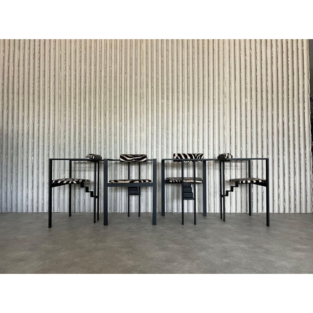 Trix Chairs by Karl-Friedrich Förster for KFF, 1980s, Set of 4 For Sale - Image 18 of 18