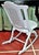 Antique American Caned Folding Rocking Chair For Sale In West Palm - Image 6 of 7