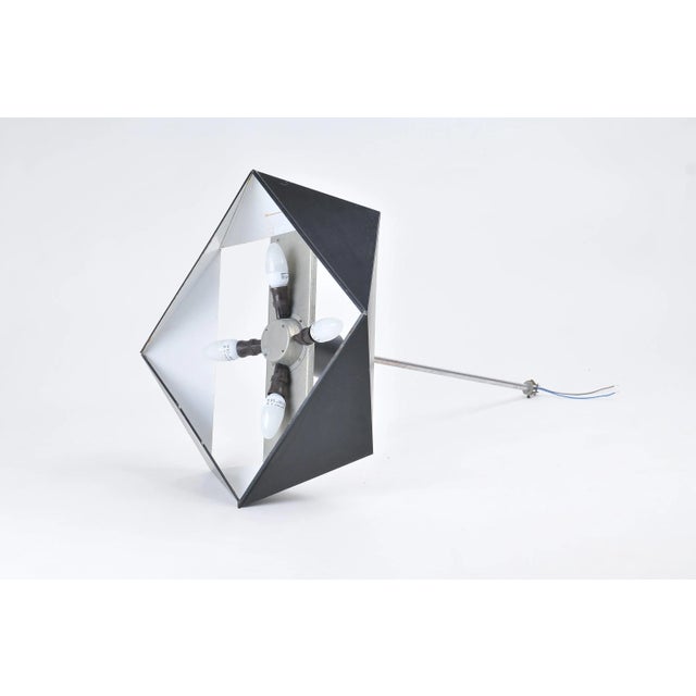 Mid-Century Modern Mid-Century Modern Glass Pendant Lamp from Napako, 1960s For Sale - Image 3 of 7