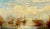 Fine quality large seascape 19th-Century, oil on canvas view of Venice canals by listed Italian artist Francis Moltino...