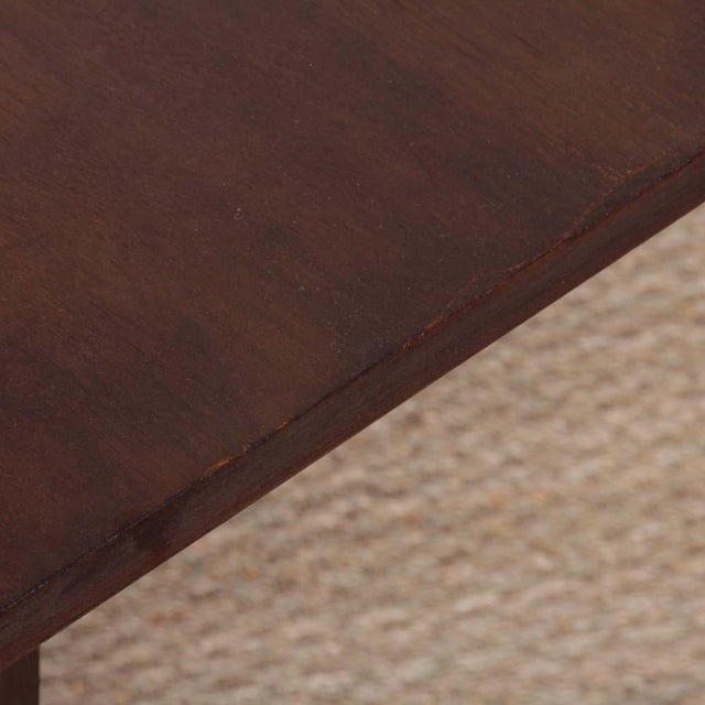 Wood Geometric Wooden Side Table, 1940s For Sale - Image 7 of 10