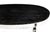 Wood Napoleon III Ovular Dining Table With Nero Portoro Marble Top For Sale - Image 7 of 18