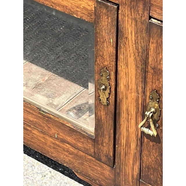 Vintage Georgian Oak Dresser For Sale - Image 12 of 18