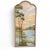 Italian Artist, Lobed Panels with Landscapes, Oil Paintings on Canvas, Set of 3 For Sale - Image 4 of 5