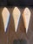 These vintage ceramic wall pockets, traditionally known as "bouquetieres murales", are handcrafted in Quimper, France....
